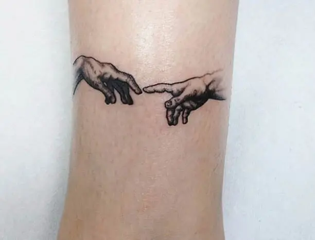 Tatuaje La creazione di Adamo