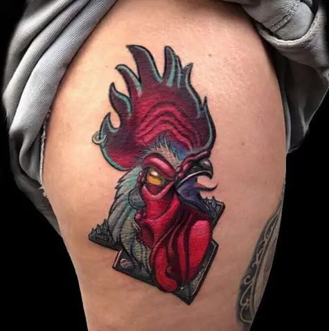Tatuaje gallo