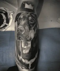 Tatuaje de perro