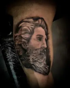 Tatuaje de Poseidón — Tatuajes realistas