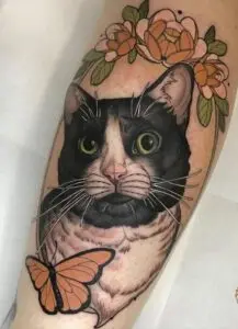 Tatutaje Gato New School
