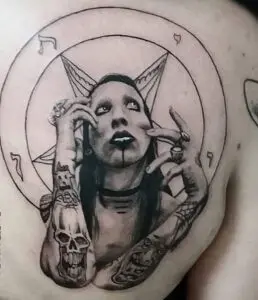Tatuaje Marilyn Manson