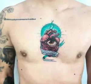 Tatuaje corazón humildad