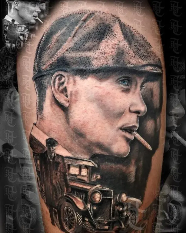 Tatuaje de la serie The Peaky Blinders