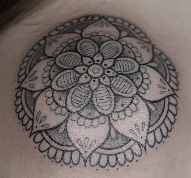 Tatuaje mandala