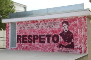 Mural participativo con alumnos: RESPETO