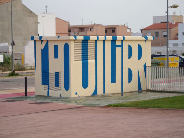 Mural: RECUPEREM L'EQUILIBRI en Cullera