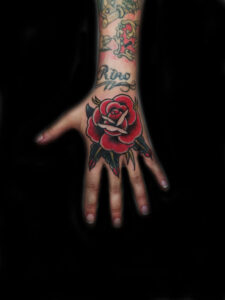 Tatuaje Tradicional – Rosa